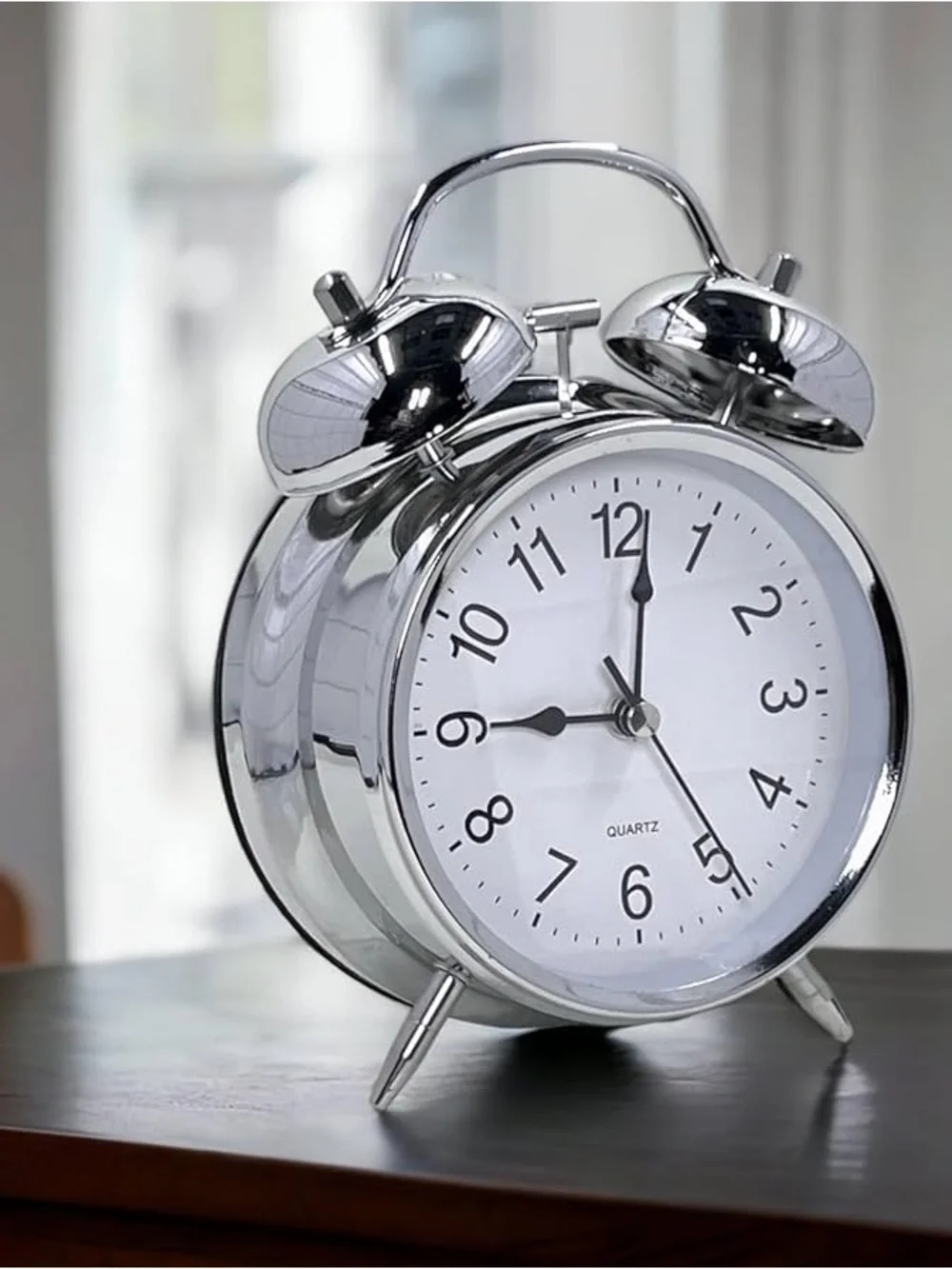 Retro bell alarm clock
